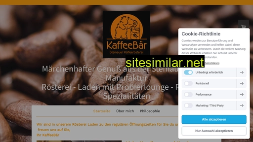 kaffee-baer.jimdo.com alternative sites