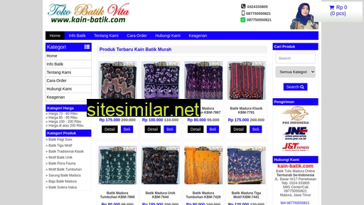 kain-batik.com alternative sites