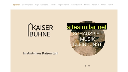 kaiserbuehne.com alternative sites