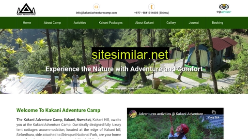 Kakaniadventurecamp similar sites