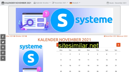 kalender-november.com alternative sites