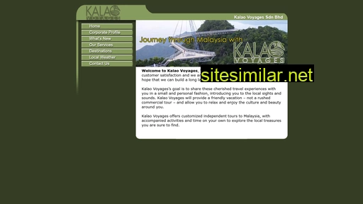 kalaovoyages.com alternative sites