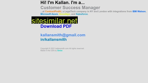kallansmith.com alternative sites