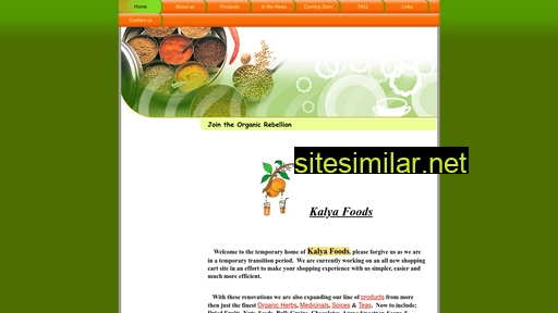 kalyafoods.com alternative sites