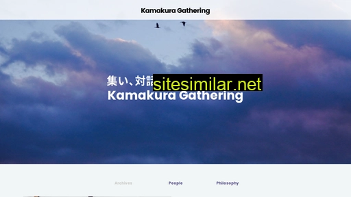 Kamakura-gathering similar sites