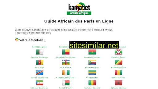 kamabet.com alternative sites