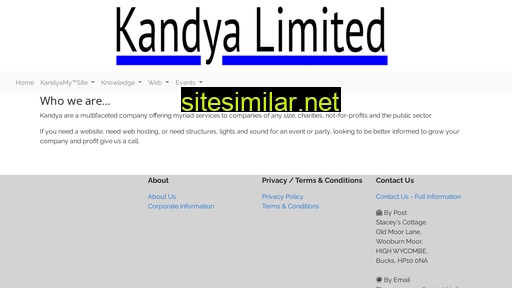 kandya.com alternative sites