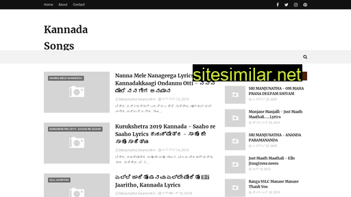 Kannadasonglyrics similar sites