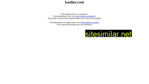 kaoline.com alternative sites