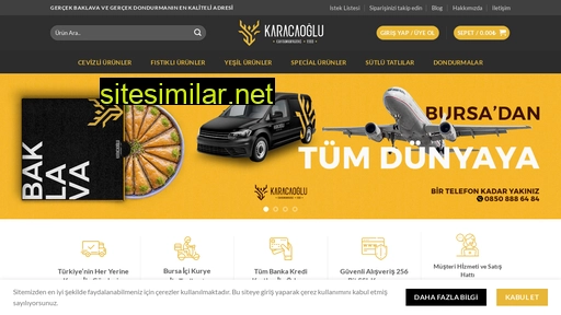 karacaoglubaklava.com alternative sites