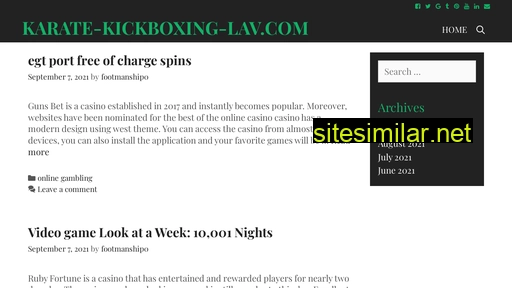 karate-kickboxing-lav.com alternative sites