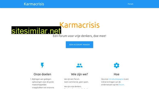 karmacrisis.com alternative sites