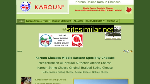 karouncheeses.com alternative sites