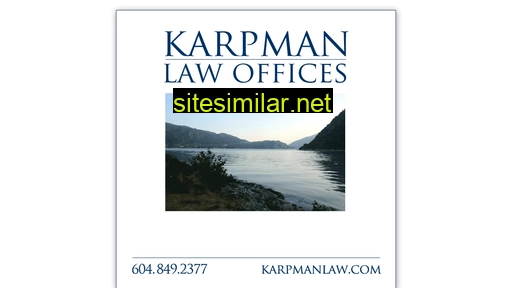karpmanlaw.com alternative sites