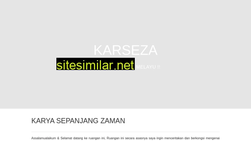 Karseza similar sites