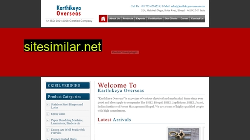 karthikeyaoverseas.com alternative sites