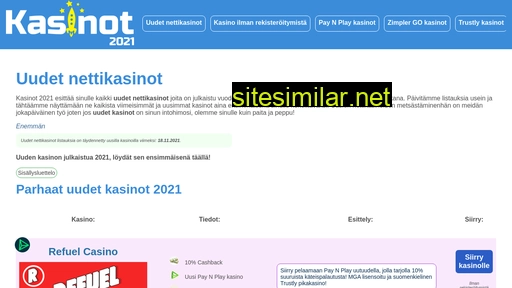 kasinot2021.com alternative sites