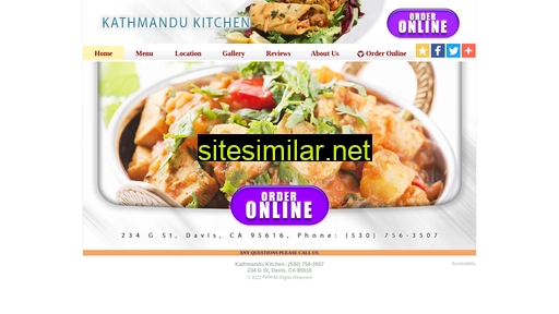 kathmandukitchenca.com alternative sites