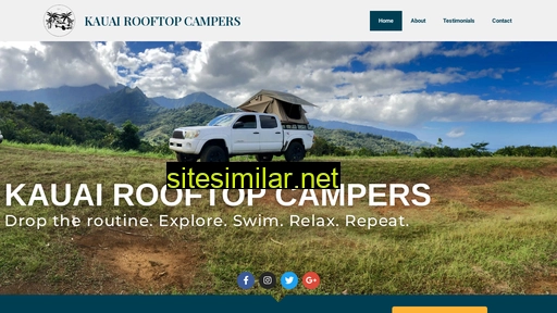 Kauairooftopcampers similar sites