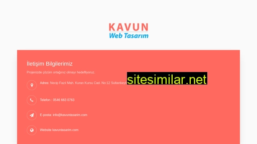 kavuntasarim.com alternative sites