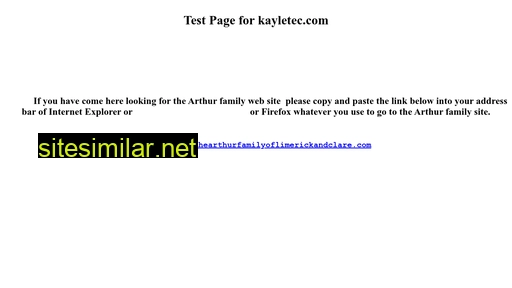 kayletec.com alternative sites