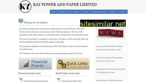 kaypowerandpaper.com alternative sites