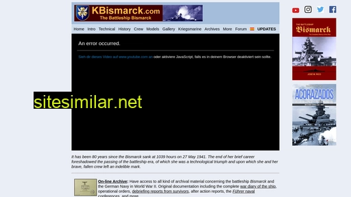 Kbismarck similar sites