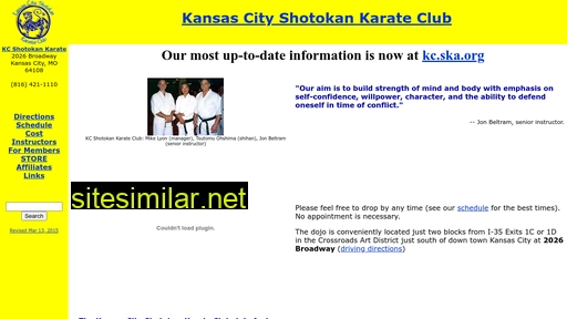 kc-shotokan.com alternative sites