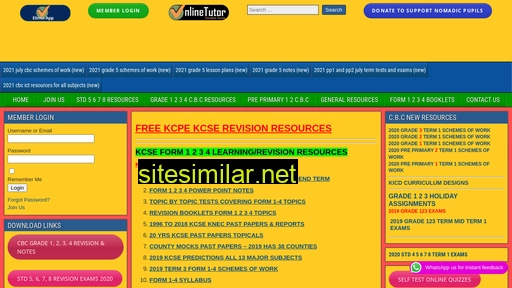 kcpe-kcse.com alternative sites