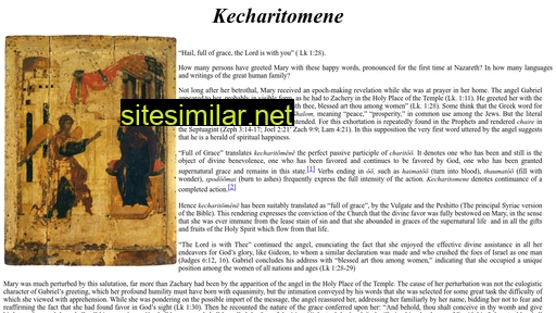kecharitomene.com alternative sites