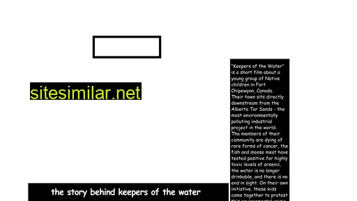 keepersofthewater.com alternative sites