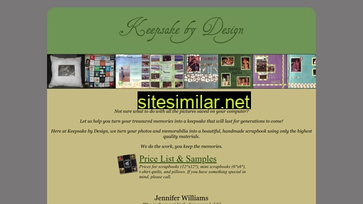 keepsakebydesign.com alternative sites