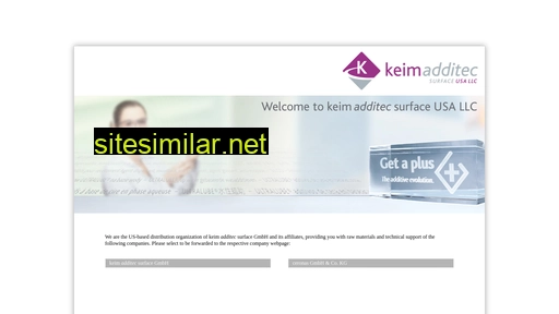 Keim-additec similar sites
