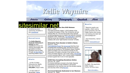kelliewaymire.com alternative sites