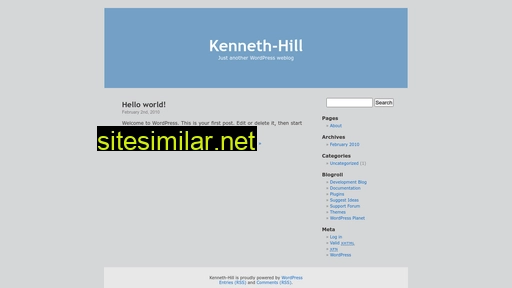 Kenneth-hill similar sites