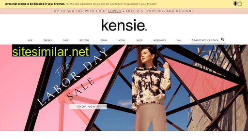 kensie.com alternative sites