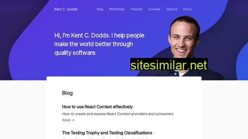 kentcdodds.com alternative sites