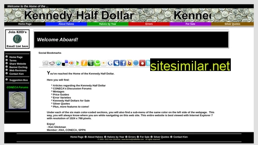 kennedyhalfdollar.com alternative sites