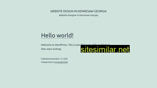 Kennesawwebsitedesign similar sites