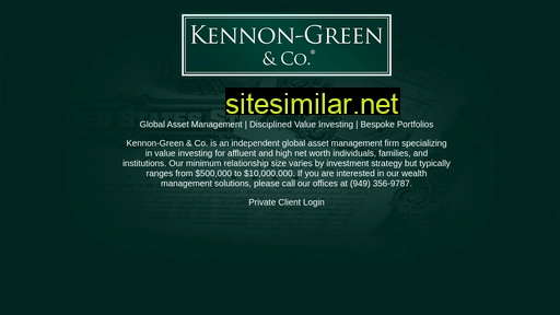 kennongreen.com alternative sites