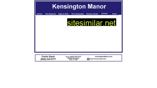 Kensingtonmanor similar sites