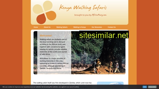Kenyawalkingsafaris similar sites