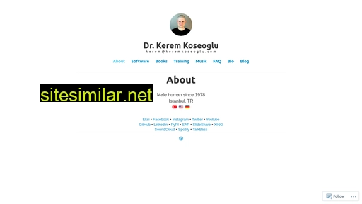keremkoseoglu.com alternative sites
