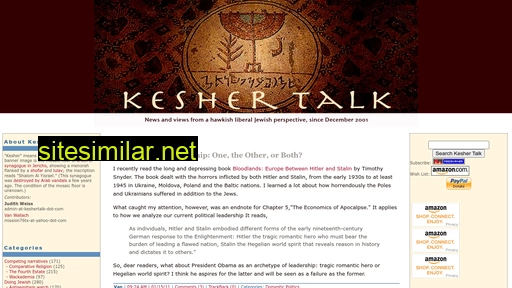 keshertalk.com alternative sites
