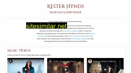 Kesterhynds similar sites