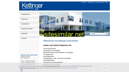kettinger-vlies.com alternative sites