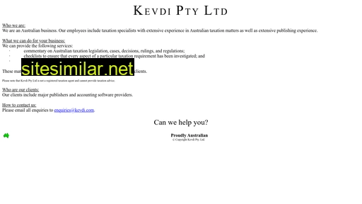 kevdi.com alternative sites