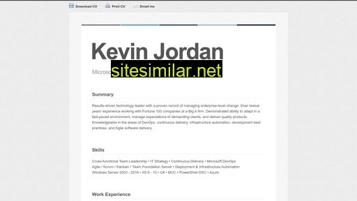 kevin-jordan.com alternative sites