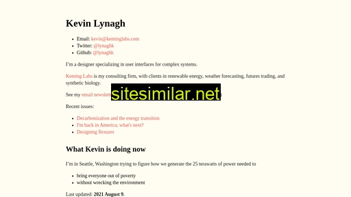 kevinlynagh.com alternative sites