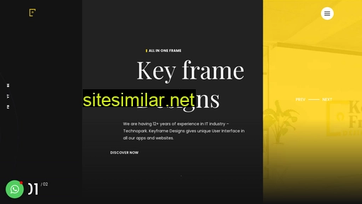 Key-frame-designs similar sites